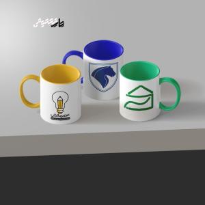 دسته و داخل رنگی