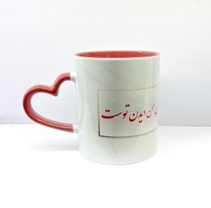 دسته قلبی قرمز